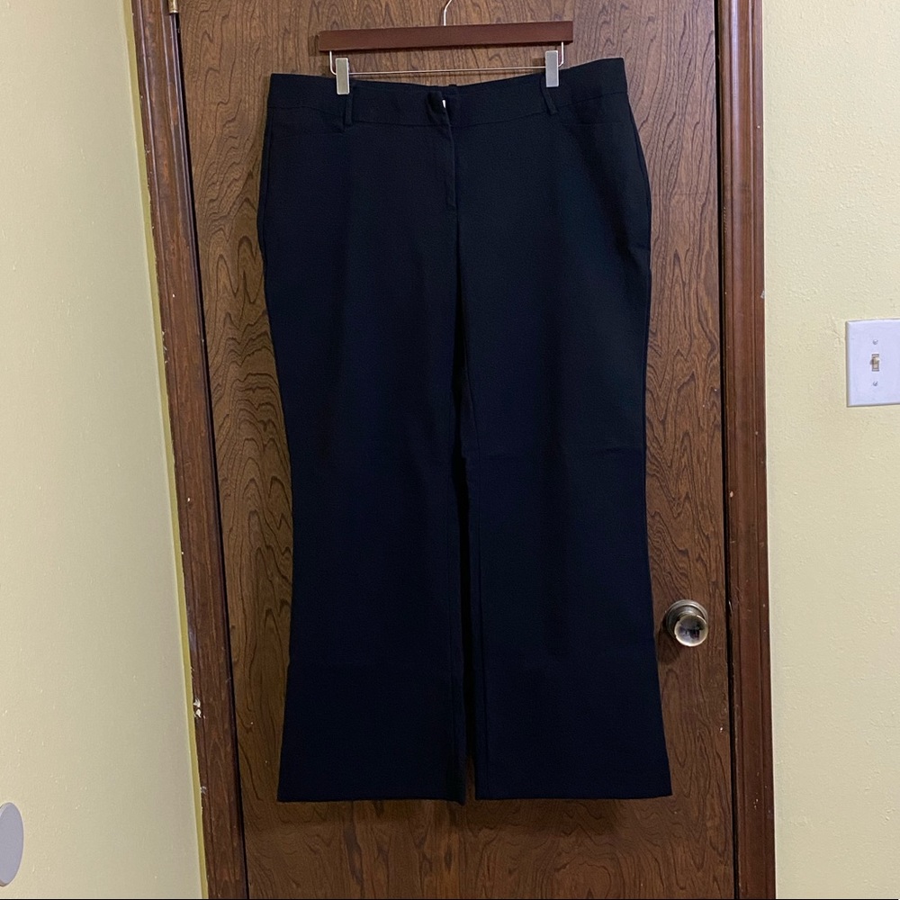 Eloquii size 18 black dress pants